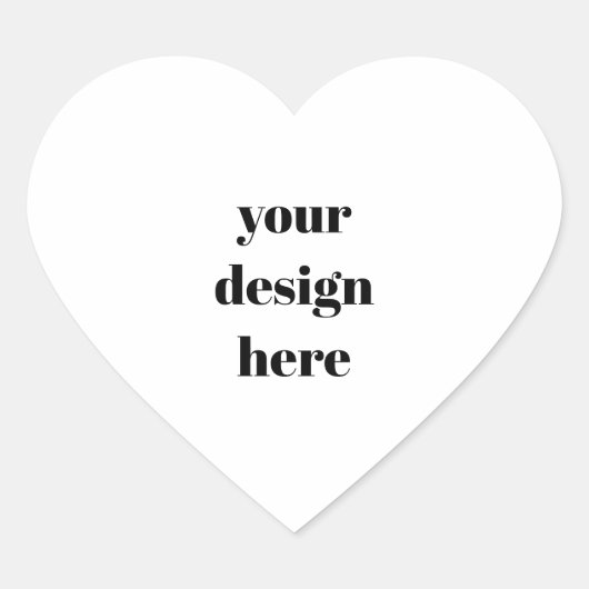 Personalize or Customize  ハートシール (正面)