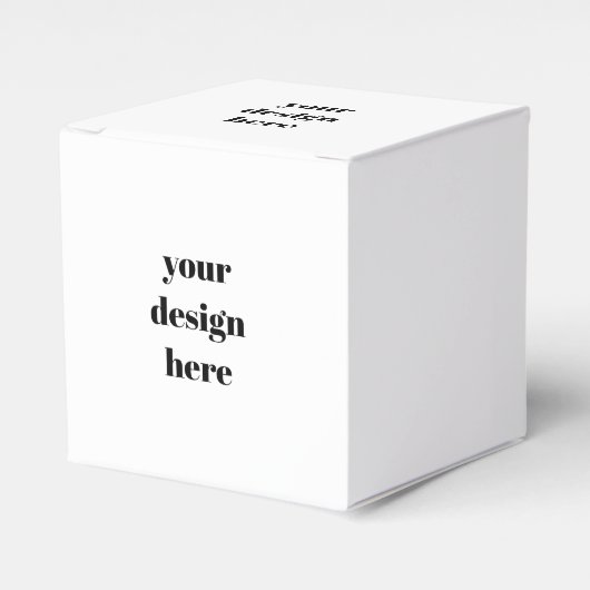 Personalize or Customize  フェイバーボックス (正面サイド)