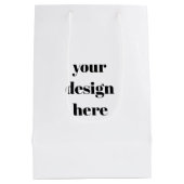 Personalize or Customize  ミディアムペーパーバッグ (裏面)