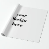 Personalize or Customize  ラッピングペーパー (アンロールド)