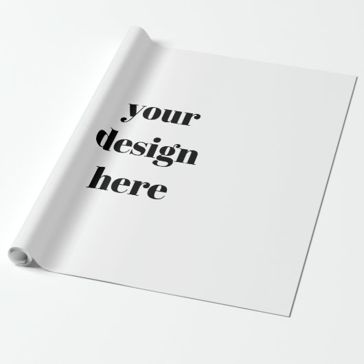 Personalize or Customize  ラッピングペーパー (アンロールド)