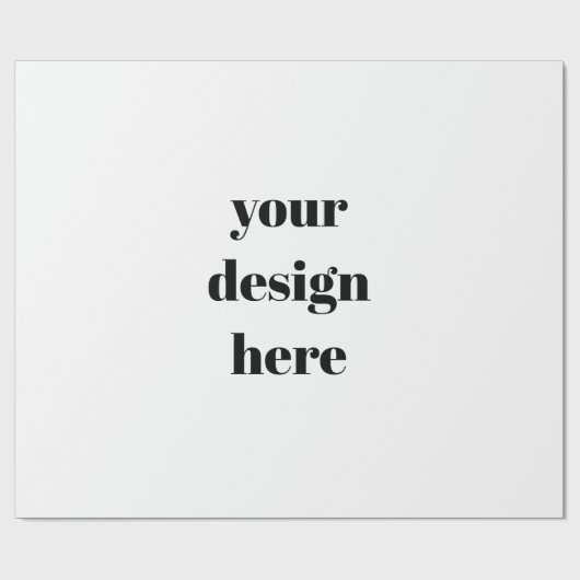 Personalize or Customize  ラッピングペーパー (フラット)