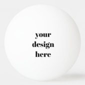 Personalize or Customize  卓球ボール (裏面)