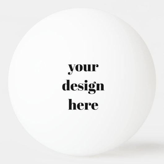 Personalize or Customize  卓球ボール (正面)