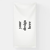 Personalize or Customize  横断幕 (縦)