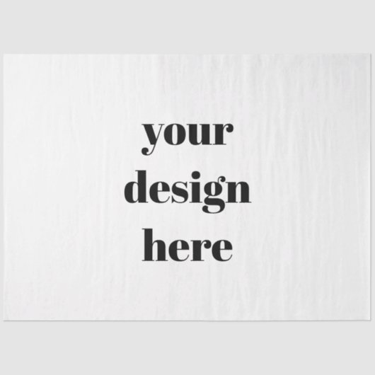 Personalize or Customize  薄葉紙 (正面)