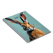PERSONALIZE Painted Rabbit | Notebook Journal ノートブック (右側)