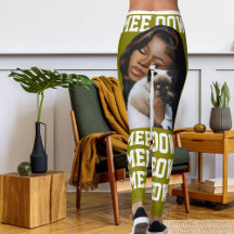 Personalize Pet Cat Mom Cute Olive White Photo