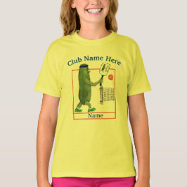 Personalize Pickleball ClubおもしろいTシャツ Tシャツ