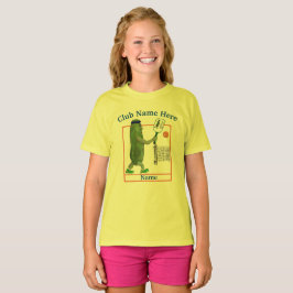 Personalize Pickleball ClubおもしろいTシャツ Tシャツ