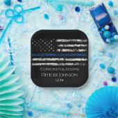 Personalize police officer gift  ペーパープレート (パーティー)