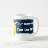 Personalize Rosie Riveterエンパワメント女性女性 コーヒーマグカップ (正面右)