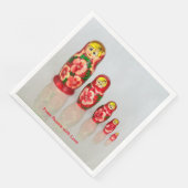 Personalize Russian Matryoshka  stacking dolls (コーナー)