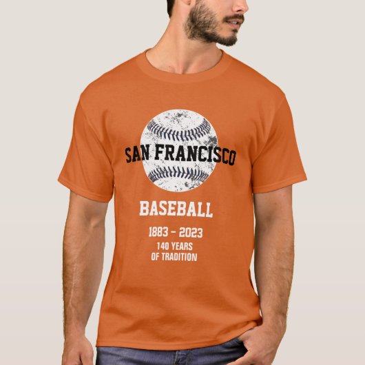 Personalize San Francisco, Baseball, 2023 Tシャツ (正面)