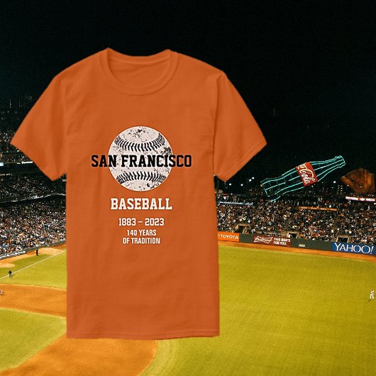 Personalize San Francisco, Baseball, 2023 Tシャツ