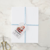 Personalize Santa Claus Christmas Gift Tag ギフトタグ (より糸付き)