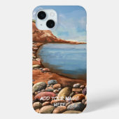PERSONALIZE SERENE OCEANVIEW /アーストーン絵を描ズ Case-Mate iPhoneケース (裏面)