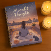 Personalize Stargazing Moonlit Cute Back to School プランナー手帳