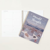 Personalize Stargazing Moonlit Cute Back to School プランナー手帳 (ディスプレー)