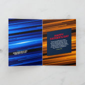 Personalize SuperHeroパパ カード (内部)