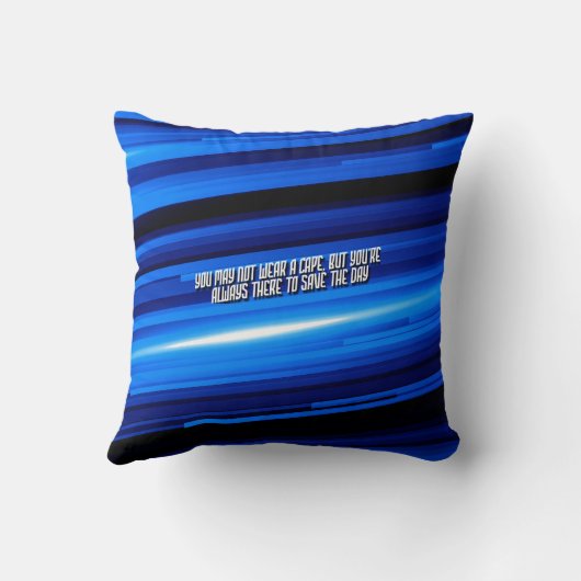 Personalize SuperHeroパパ クッション (裏面)