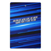 Personalize SuperHeroパパ ミニクリップボード (裏面)