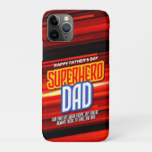 Personalize SuperHeroパパ Case-Mate iPhoneケース (裏)