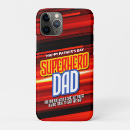 Personalize SuperHeroパパ iPhone 11 Proケース