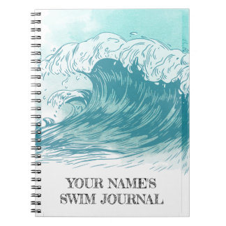 *PERSONALIZE* Swim Journal ノートブック