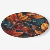 Personalize Thanksgiving ペーパープレート (アングル)