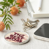 Personalize The Best Mom | Mother's Day キーホルダー (側面)
