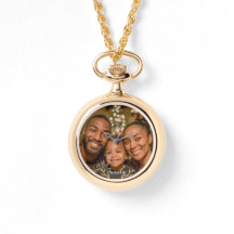 Personalize This Necklace Watch Add Your Photo 