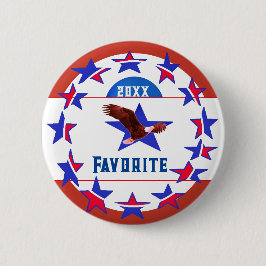Personalize W/ Favorite Candidate - Vote 缶バッジ
