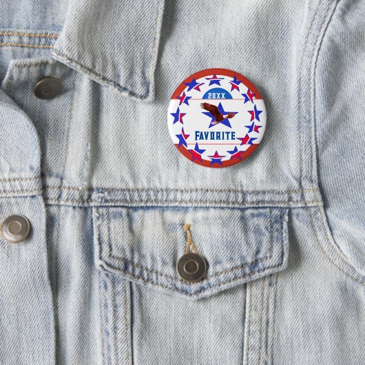 Personalize W/ Favorite Candidate - Vote 缶バッジ (インサイチュ)