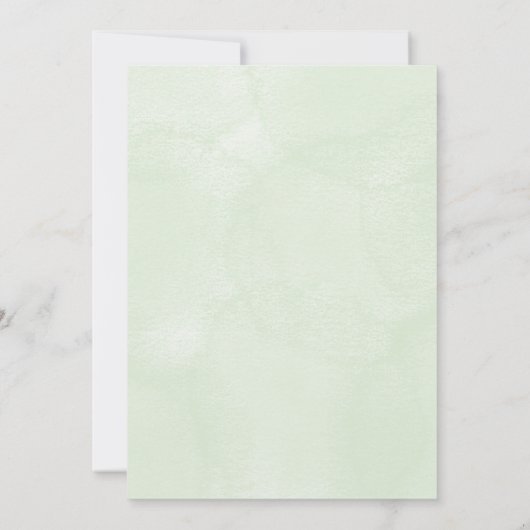 Personalize We married Invitation 招待状 (裏面)