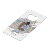 Personalize Wedding クレジットカード栓抜き (正面アングル)