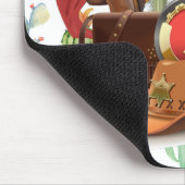 Personalize Western Sheriff マウスパッド (コーナー)