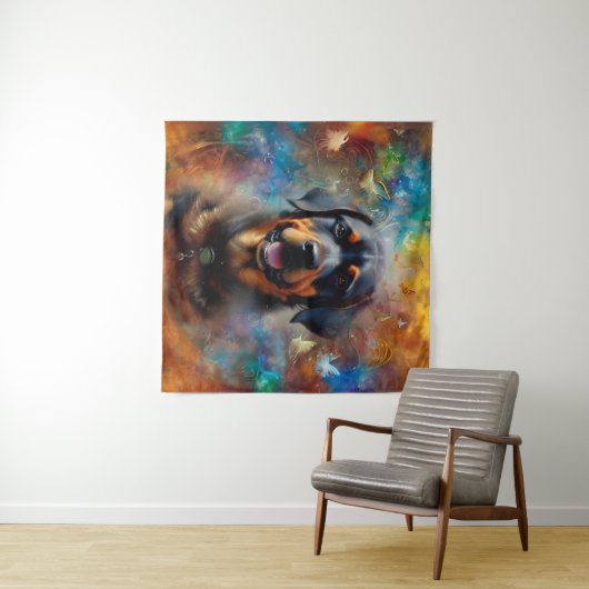 Personalize With Your Own Image Butterfly Frame タペストリー (インサイチュ(横))