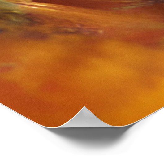 Personalize With Your Own Image Butterfly Frame ポスター (角)