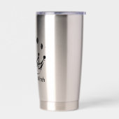 Personalize Zodiac Astrology Witch Tarot Customize 保温保冷タンブラー (左面)