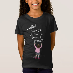 Personalizeable。 スコットランドのjeely `の部分の」子供 tシャツ