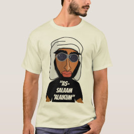 personalized "ようにサラームAlaikum"のシックな教主 Tシャツ