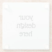 Personalized  ガラスコースター (裏面)