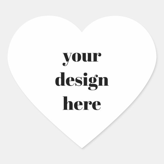 Personalized  ハートシール (正面)