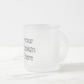Personalized  フロストグラスマグカップ (正面右)