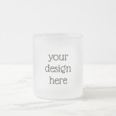Personalized  フロストグラスマグカップ (中央)