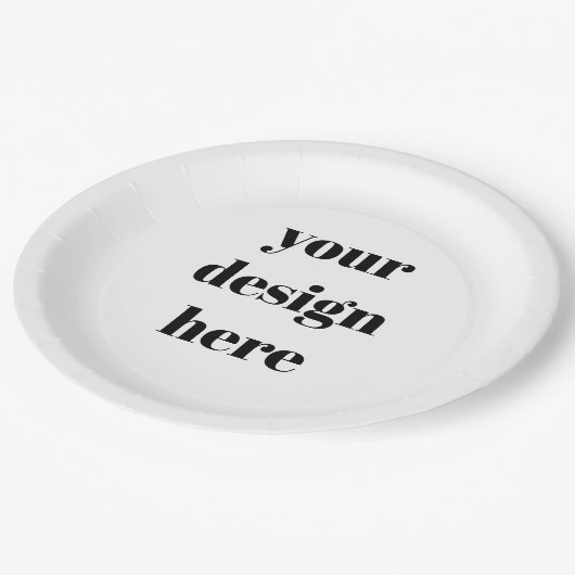 Personalized ペーパープレート (アングル)
