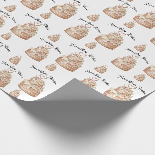 Personalized ラッピングペーパー (角)