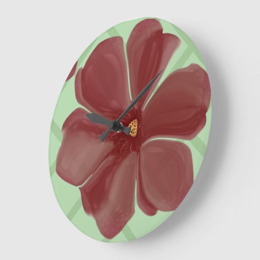 Personalized  ラージ壁時計 (傾斜)