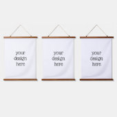 Personalized 吊り下げ型タペストリー (トリプル)